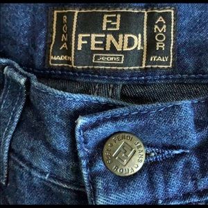 Vintage FENDI High Waisted Jeans😍👖
